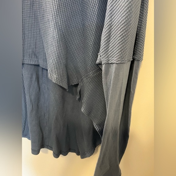 We The Free Tops | Jayson Ringer Waffle Knit Long Sleeve Thermal Top - Picture 5 of 9